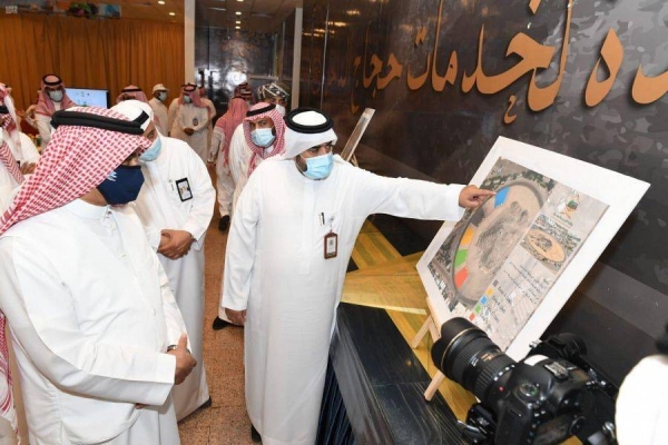 Benten emphasized the keenness of the government of Custodian of the Two Holy Mosques King Salman and Crown Prince Muhammad Bin Salman to implement the Hajj operation by following the highest health standards and precautionary measures in order to ensure the safety of the pilgrims. — SPA photos
