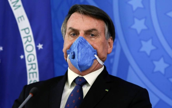 File photo of Brazilian President Jair Bolsonaro.