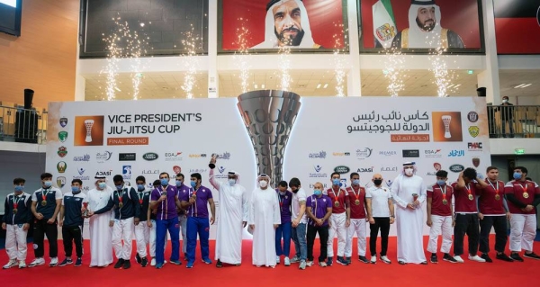 Al Ain jiu-jitsu club bagged the Vice President's Cup after three rounds of thrilling action.