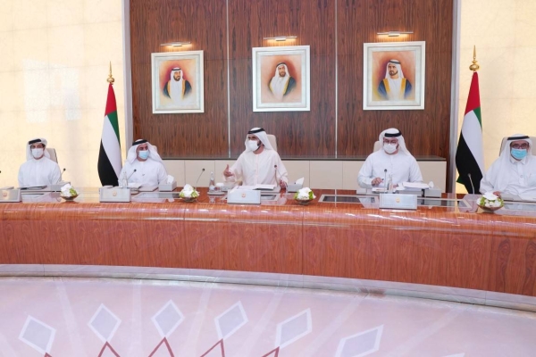 The newly reconstituted Cabinet of the United Arab Emirates held an in-person meeting on Monday for the first time after holding a series of meetings virtually last month over coronavirus fears. — WAM photos