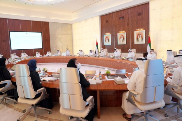 The newly reconstituted Cabinet of the United Arab Emirates held an in-person meeting on Monday for the first time after holding a series of meetings virtually last month over coronavirus fears. — WAM photos