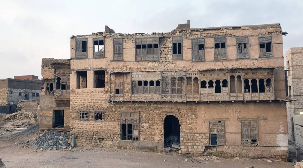 The house that hosted the British intelligence officer Edward Thomas, Lawrence of Arabia in 1915. — SG Photos by Abdulaziz Hammad.