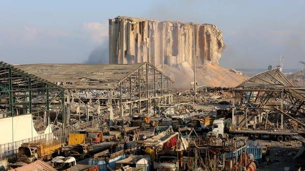 A view shows damages at the site of last week's blast in Beirut's port area. — Courtesy photo
