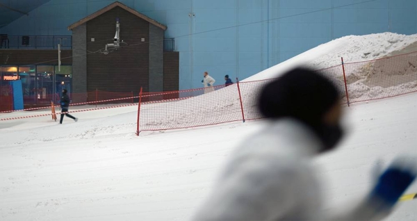 DXB Snow Run takes place at Ski Dubai in the Mall of the Emirates this Friday morning.