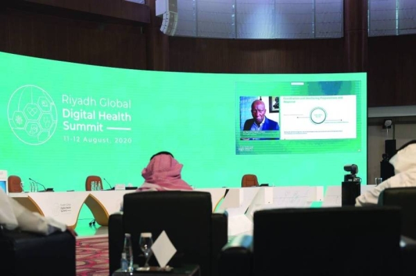 The Riyadh Global Digital Health Summit brought global leaders in healthcare together from across the world to discuss how digital health technology could aid in the fight against COVID-19 and future pandemics. — Courtesy photo