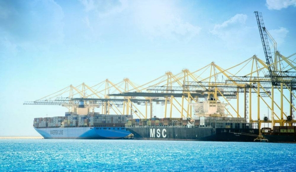 Leading international maritime shipping companies Maersk and MSC have chosen King Abdullah Port as a logistics station on the Red Sea for the two new shipping routes launched by both companies.