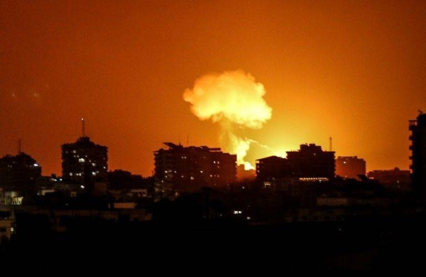 Israel carries out airstrikes against Hamas targets in Gaza, hours after warning the Palestinian group that it risks war if it fails to end repeated launches of arson balloons across the border. — Courtesy photo