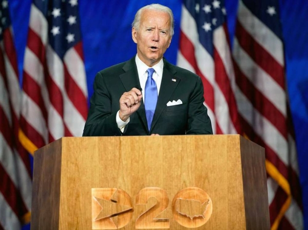 Former US Vice President Joe Biden officially accepted the Democratic National Convention’s (DNC) nomination for the presidential election on Nov. 3.