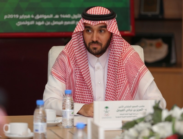 Prince Abdulaziz Bin Turki Al-Faisal, president of SAOC.