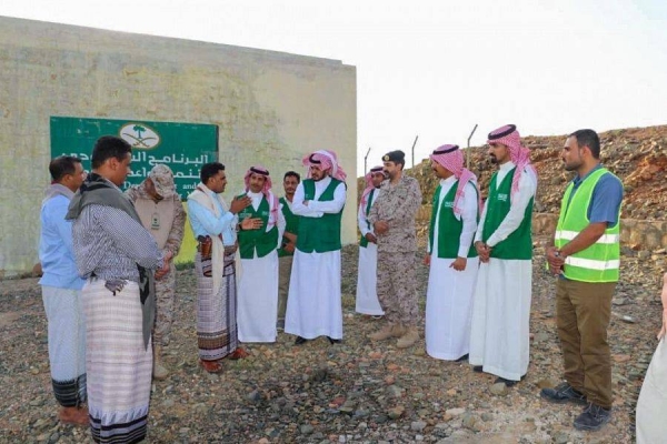 The project has helped alleviate the suffering of the people in the district from acute water shortages, especially during summer and autumn seasons when water supplies are frequently interrupted, sometimes lasting for a full week. — SPA photos

