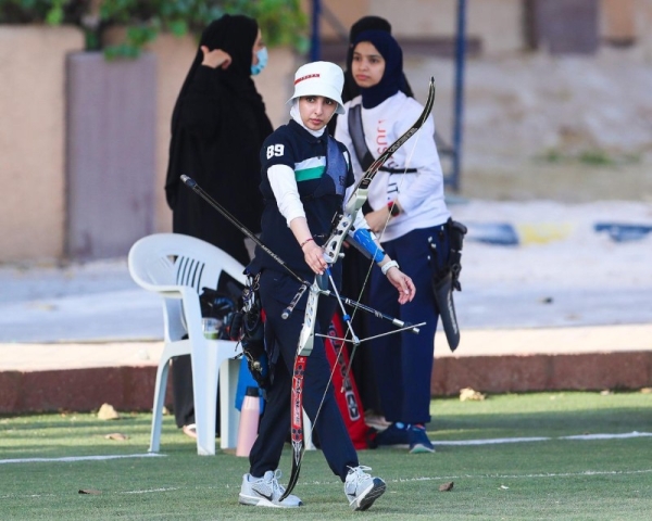 27 female archers are participating in the preliminary rounds of Saudi Women’s Archery Championship.
