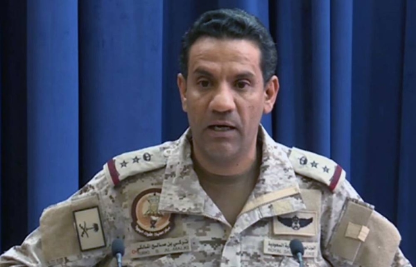 Coalition Spokesperson Col. Turki Al-Maliki.