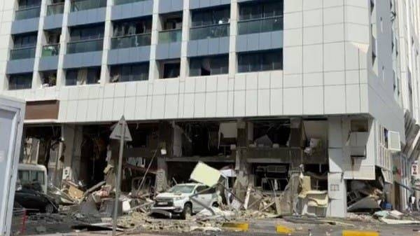 The scene following a restaurant explosion in Abu Dhabi. — Courtesy: Twitter
