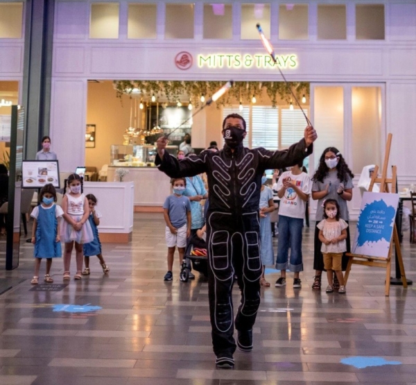 The fifth edition of Dubai Canvas, the 3D art festival organized by Brand Dubai, the creative arm of the Dubai Media Office, in partnership with Meraas, came to a close on Monday after entertaining audiences with live art shows, performances and immersive art experiences. — WAM photos