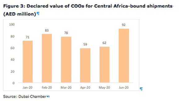 Value of Dubai Chamber members’ exports to Africa up 20% in June 2020