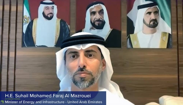 Suhail Mohammed Faraj Al-Mazrouei, Minister of Energy and Infrastructure of the United Arab Emirates.