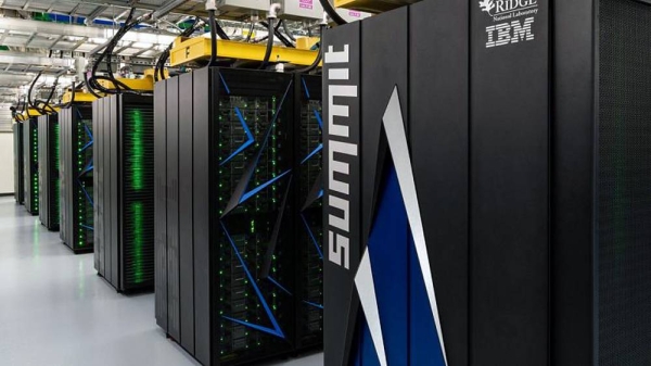 It took the Summit supercomputer a week to analyze billions of genetic sequences. — Copyright Carlos Jones/ORNL and Carlos Jones.