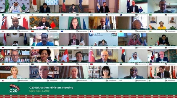 The G20 Education Ministers Saturday held a virtual extraordinary meeting to emphasize the central role of education in enabling people to seize the opportunities of the 21st century.