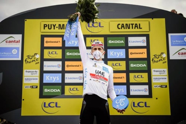 Tadej Pogačar stole the honors of the day for UAE Team Emirates, on the 13th stage of the Tour de France.