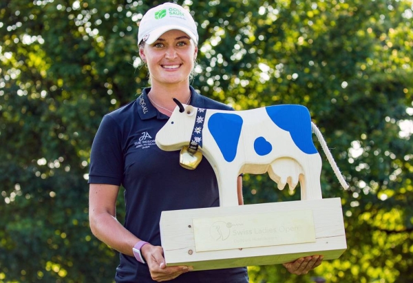Golf Saudi Ambassador Amy Boulden Wins Swiss Ladies Open.