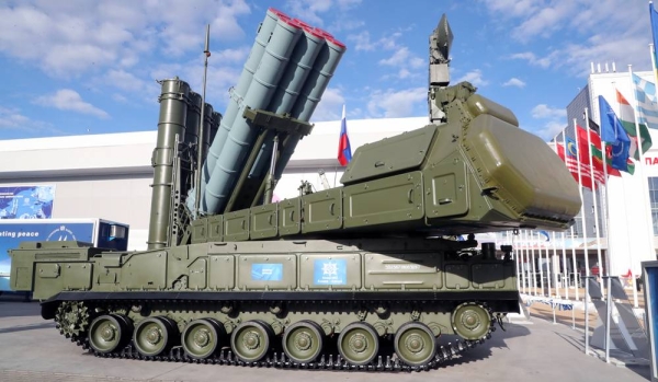 Rosoboronexport (part of the Rostec State Corporation) built tanks and vehicles.