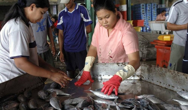 Burmese migrant worker in Bangkok, Thailand. — courtesy IOM/Benjamin Suomela