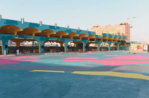 The facelift of the old market was carried out as a landmark initiative of the King Abdulaziz Center for World Culture (Ithra) to mark the Kingdom’s 90th National Day celebrations.