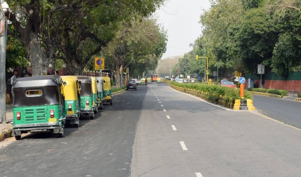 Deserted streets in the Indian capital, Delhi, during the nationwide lockdown to stop the spread of coronavirus. — courtesy UN India