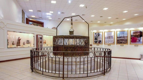 The museum, which highlights the cultural and historical dimension of the Two Holy Mosques, is unique in its character in the entire Islamic world as it showcases relics from the Grand Mosque in Makkah and the Prophet’s Mosque in Madinah that are preserved since several centuries.— Al-Arabiya photos 