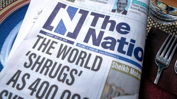 bu Dhabi-based English-language newspaper, The National, has launched plans to broaden its international presence starting this month. — Courtesy photo