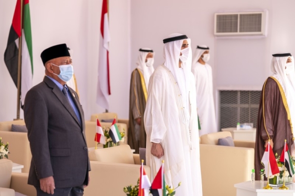 Abu Dhabi Crown Prince Sheikh Mohamed bin Zayed Al Nahyan, who is also the deputy supreme commander of the UAE armed forces, has directed to build a mosque named after Indonesian President Joko Widodo, in Diplomatic Area in Abu Dhabi. — WAm photos