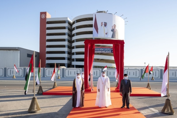 Abu Dhabi Crown Prince Sheikh Mohamed bin Zayed Al Nahyan, who is also the deputy supreme commander of the UAE armed forces, has directed to build a mosque named after Indonesian President Joko Widodo, in Diplomatic Area in Abu Dhabi. — WAm photos