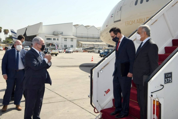 A delegation from the United Arab Emirates to Israel on Tuesday signed a number of agreements to support cooperation in investment, tourism, financial services, and technology between the UAE and Israel. — WAM photos