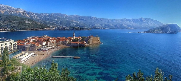The Mediterranean coast of Montenegro is becoming an ever more popular tourist destination. — Courtesy photo