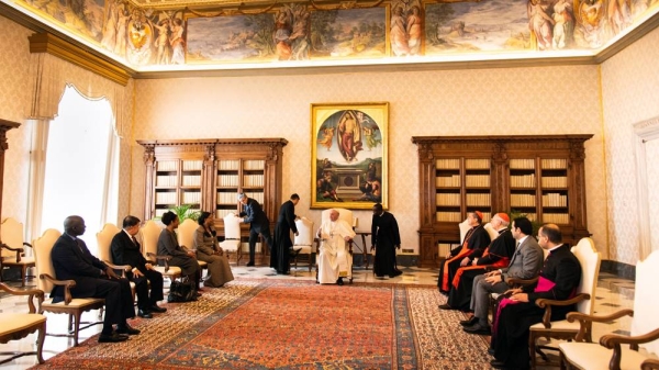 ZAHF judging committee meets Pope Francis following the first open launch for submissions in its second edition on Monday (Oct. 19).