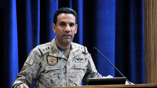 Coalition spokesman Col. Turki Al-Maliki.