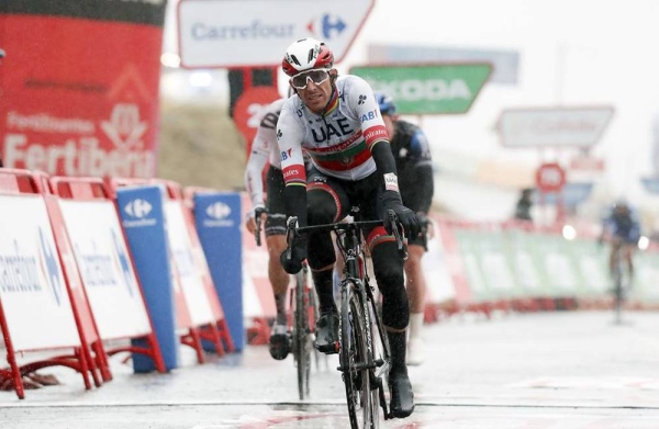 Rui Costa took third place, 25” behind the winner Ion Izagirre (Astana) on what has been a mountainous start to the Vuelta Espana.