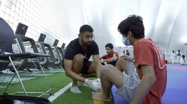 Physiotherapist Hiten Maisuria, 32, has been an important addition to the UAE’s jiu-jitsu team’s technical staff, 