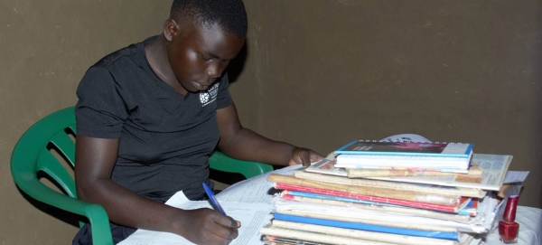 A teenage student studies at home during the COVID-19 lockdown in Uganda in this file picture. — Courtesy photos