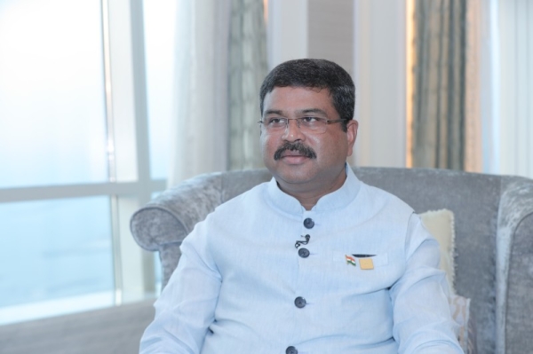  India’s Minister for Petroleum and Natural Gas Dharmendra Pradhan has invited the global energy sector and industry experts to become partners in his country’s shared prosperity by enhancing India’s production of all forms of energy. — WAM photo
