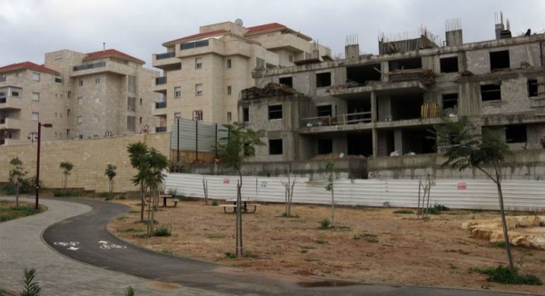 Construction in the Israeli settlement of Ariel in the West Bank. —Courtesy photo