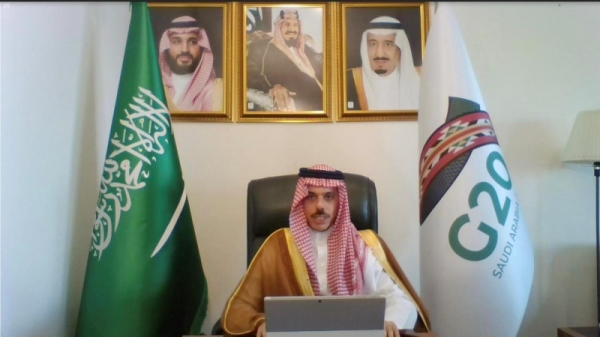  Saudi Arabia’s Minister of Foreign Affairs Prince Faisal Bin Farhan .