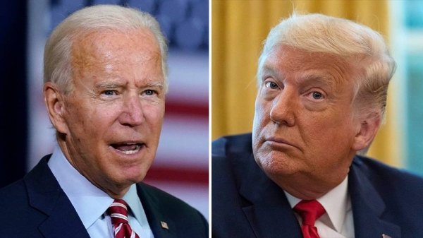 Four key battleground states — Pennsylvania, Wisconsin, Michigan and Georgia — began on Wednesday with tens of thousands of absentee ballots uncounted, leaving the White House race between President Donald Trump and former Vice President Joe Biden up in the air. — Courtesy photo