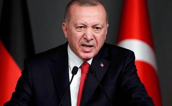 File photo of Turkish President Recep Erdogan.