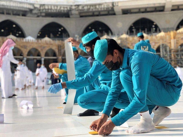 Mataf tracks realigned to cope with rising number of Umrah pilgrims