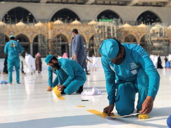 Mataf tracks realigned to cope with rising number of Umrah pilgrims