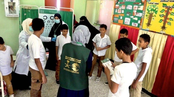 KSRelief launches project to tackle malnutrition cases in Aden schools