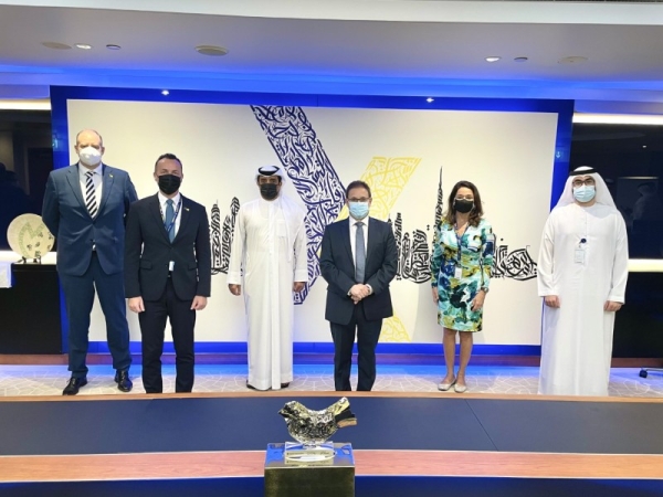  Dubai Airports, operator of Dubai International (DXB) and Dubai World Central (DWC) received a delegation of representatives of Israeli airlines El Al, Israir and Arkia, at its corporate offices at DXB on Tuesday. — WAM photo