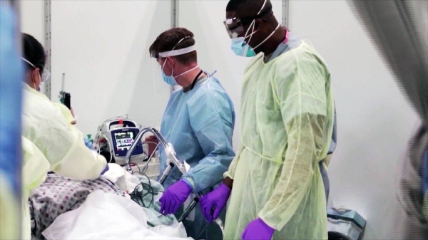 The United States set a record on Wednesday for new coronavirus cases for a second consecutive day, reporting more than 144,000 new infections. —Courtesy photo