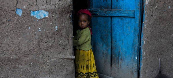 A girl stands outside her home in the Tigray Region, Ethiopia, in this file picture. — Courtesy photo